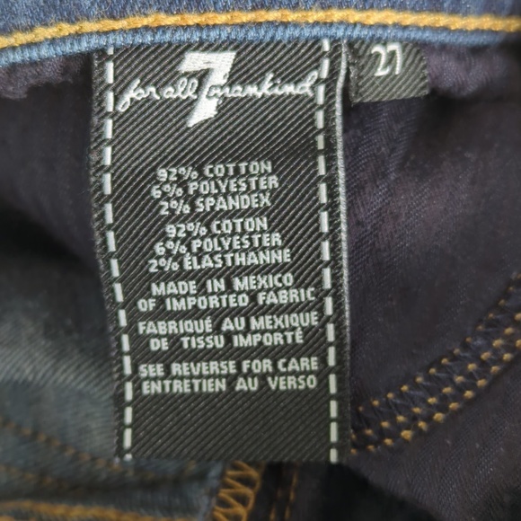 7 for all Mankind Cropped Gwenevere Jeans - Picture 13 of 14